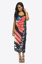 Load image into Gallery viewer, Butterfly Spaghetti Strap Cover Up