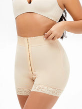 Load image into Gallery viewer, Full Size Lace Detail Hook-and-Eye Shaping Shorts
