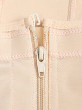 Load image into Gallery viewer, Full Size Zip Up Lace Detail Long Sleeve Shapewear