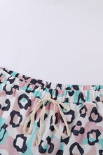 Load image into Gallery viewer, Print Elastic Waist Drawstring Shorts With Pocket