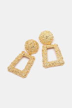 Load image into Gallery viewer, Geometrical Shape Zinc Alloy Dangle Earrings