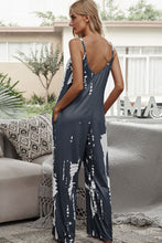 Load image into Gallery viewer, Tie-Dye Spaghetti Strap Jumpsuit with Pockets