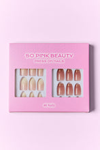 Load image into Gallery viewer, SO PINK BEAUTY Press On Nails 2 Packs
