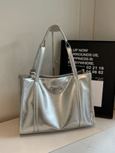 Load image into Gallery viewer, PU Leather Bow Shoulder Bag
