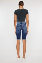 Load image into Gallery viewer, Kancan Full Size Cat's Whiskers Button Fly Denim Shorts
