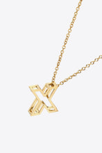 Load image into Gallery viewer, U to Z Letter Pendant Nekclace
