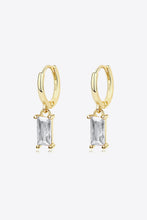 Load image into Gallery viewer, Retro 925 Sterling Silver Cubic Zirconia Drop Earrings
