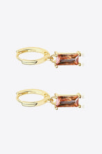 Load image into Gallery viewer, Retro 925 Sterling Silver Cubic Zirconia Drop Earrings
