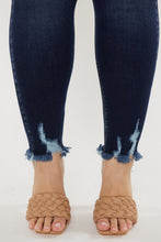 Load image into Gallery viewer, Kancan Full Size Cat's Whiskers Raw Hem High Waist Jeans
