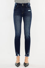 Load image into Gallery viewer, Kancan Full Size Cat's Whiskers Raw Hem High Waist Jeans
