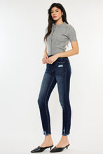 Load image into Gallery viewer, Kancan Full Size Cat's Whiskers Raw Hem High Waist Jeans
