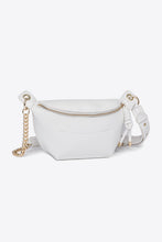 Load image into Gallery viewer, PU Leather Chain Strap Crossbody Bag
