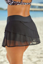 Load image into Gallery viewer, Full Size Layered Swim Skirt
