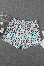 Load image into Gallery viewer, Print Elastic Waist Drawstring Shorts With Pocket
