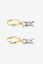 Load image into Gallery viewer, Retro 925 Sterling Silver Cubic Zirconia Drop Earrings
