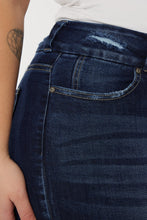 Load image into Gallery viewer, Kancan Full Size Cat's Whiskers Raw Hem High Waist Jeans

