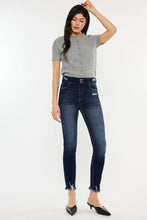 Load image into Gallery viewer, Kancan Full Size Cat's Whiskers Raw Hem High Waist Jeans
